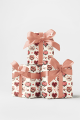 Valentine's Sweethearts (Exotic Shorthair) Wrapping Paper - London Penny Gift Wrap
