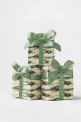 Safari Stroll: Crocodile - London Penny Gift Wrap