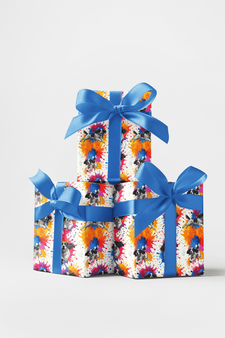 Spaniel Splash - London Penny Gift Wrap