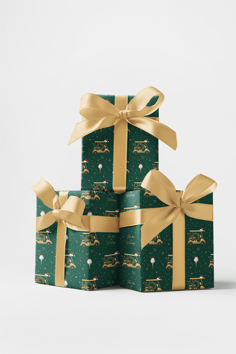 Fairway Festivities - London Penny Gift Wrap