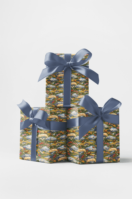 Idaho Mountain Meadow - London Penny Gift Wrap