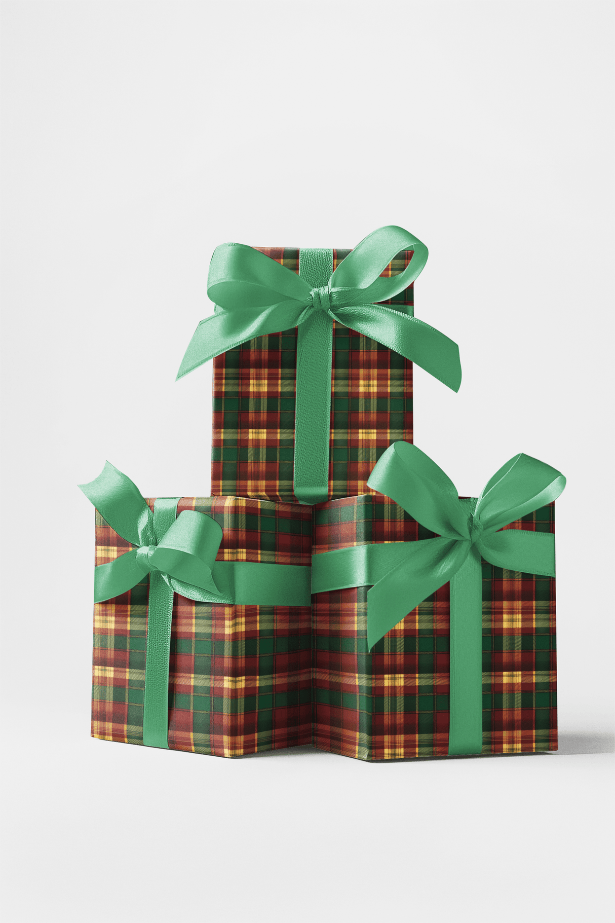 Candlelight Plaid - London Penny Gift Wrap