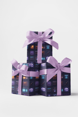 Inventory Relic Grid Wrapping Paper - London Penny Gift Wrap