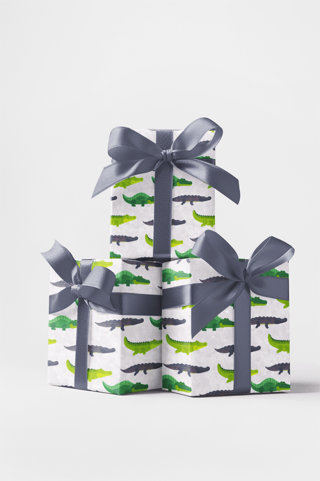 Swampy Smiles - London Penny Gift Wrap