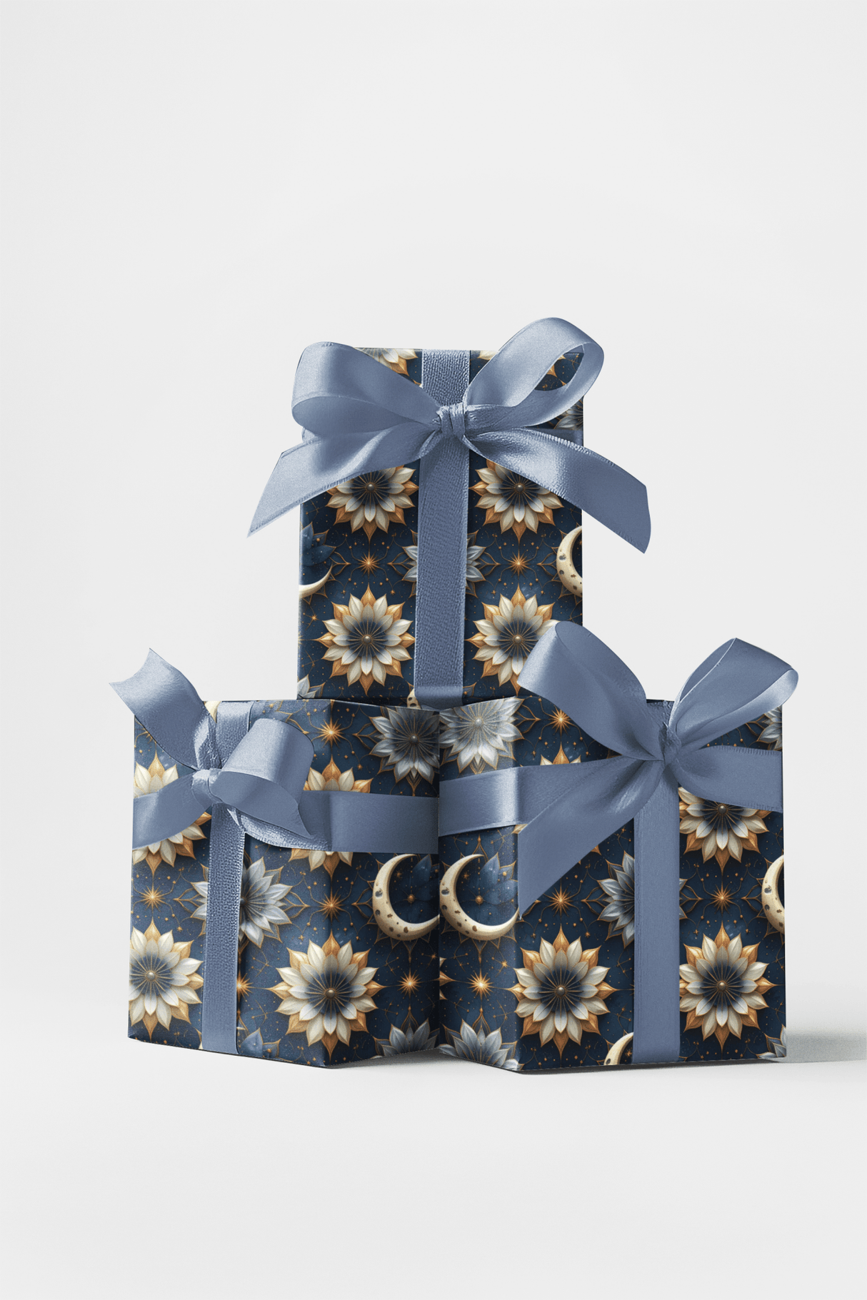 Luxury Mystical Moon Wrapping Paper - London Penny Gift Wrap
