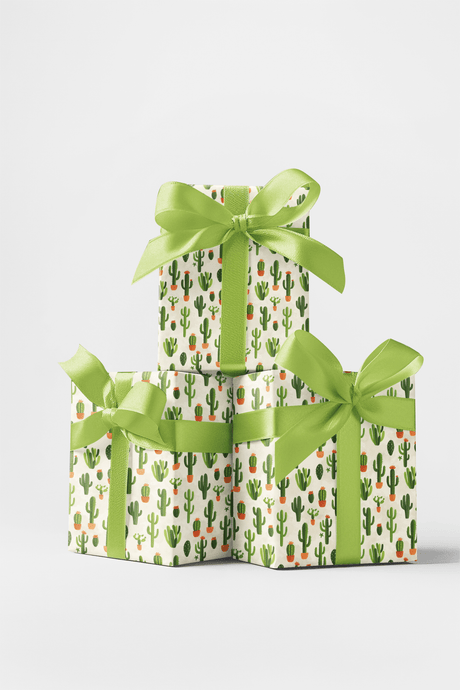 Cactus Garden - London Penny Gift Wrap