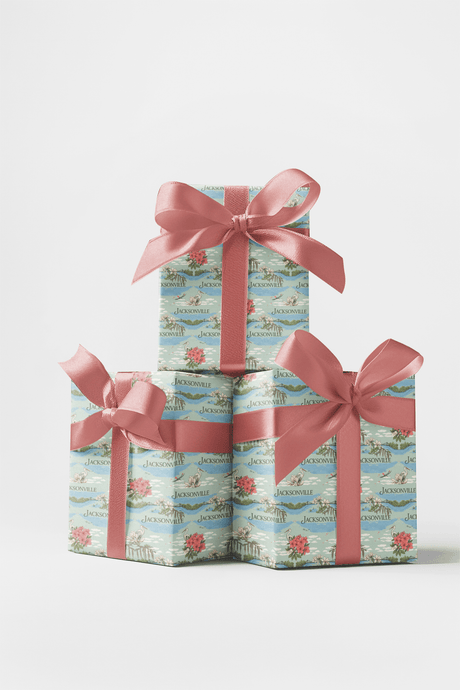 Jacksonville – Southern Charm & Riverfront Wrapping Paper - London Penny Gift Wrap