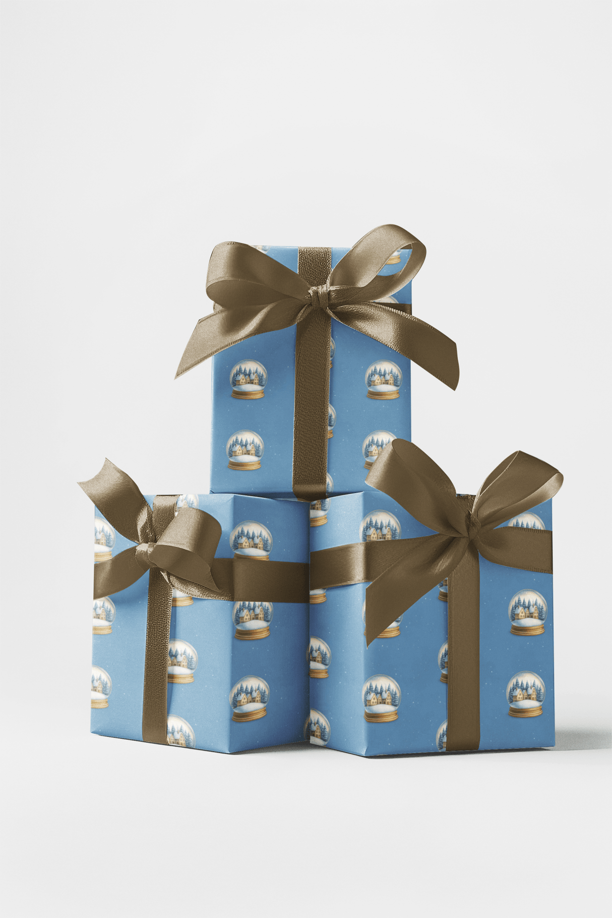 Snow Globe Magic - London Penny Gift Wrap
