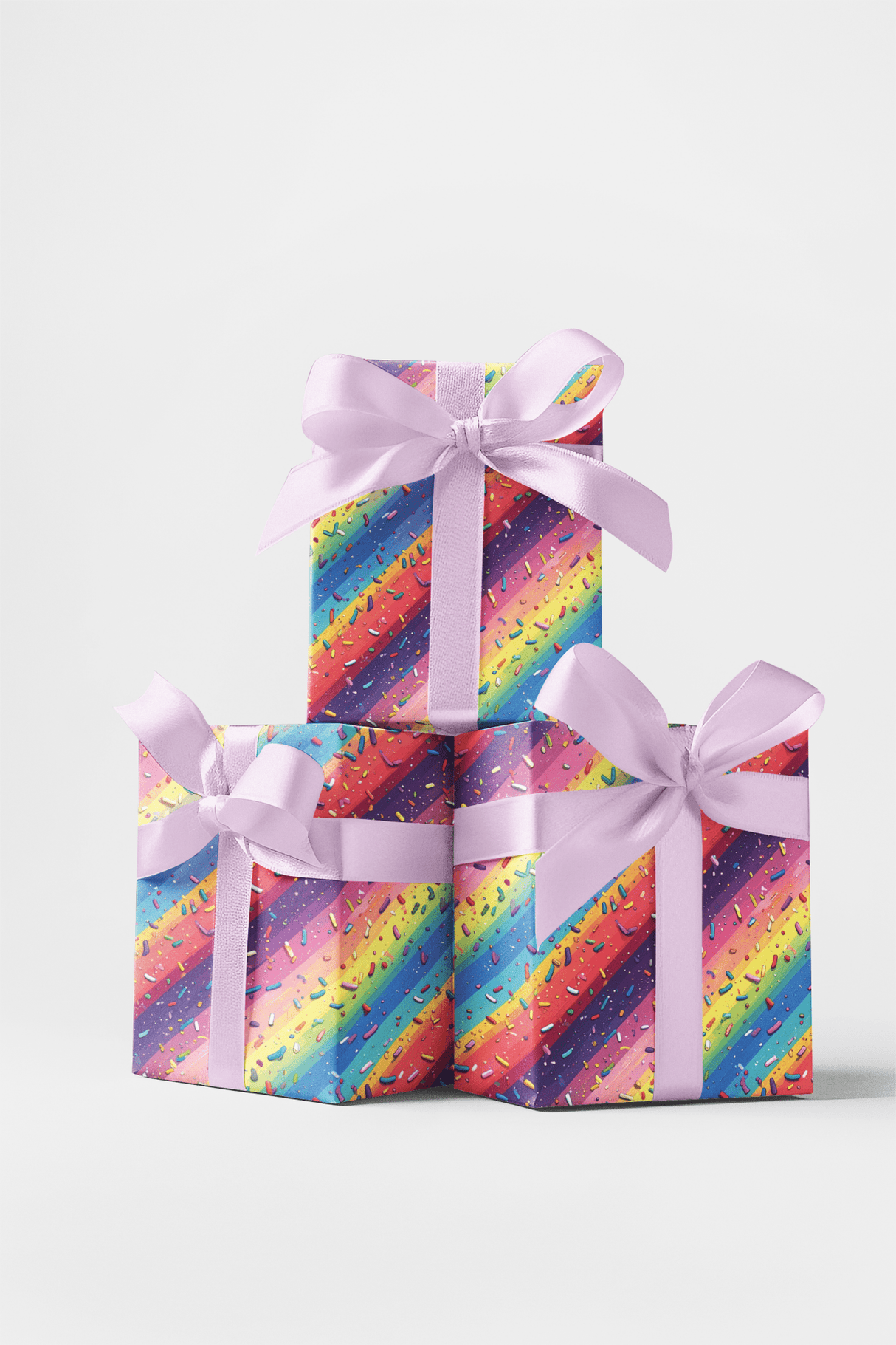 Party Sprinkle Rain Wrapping Paper - London Penny Gift Wrap