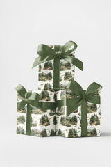 Alpine Disc Adventure Wrapping Paper - London Penny Gift Wrap