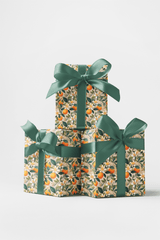 Vibrant Citrus Grove - London Penny Gift Wrap