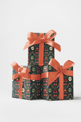 LIMITED TIME | Rudolph's Academy Archive Wrapping Paper - London Penny Gift Wrap