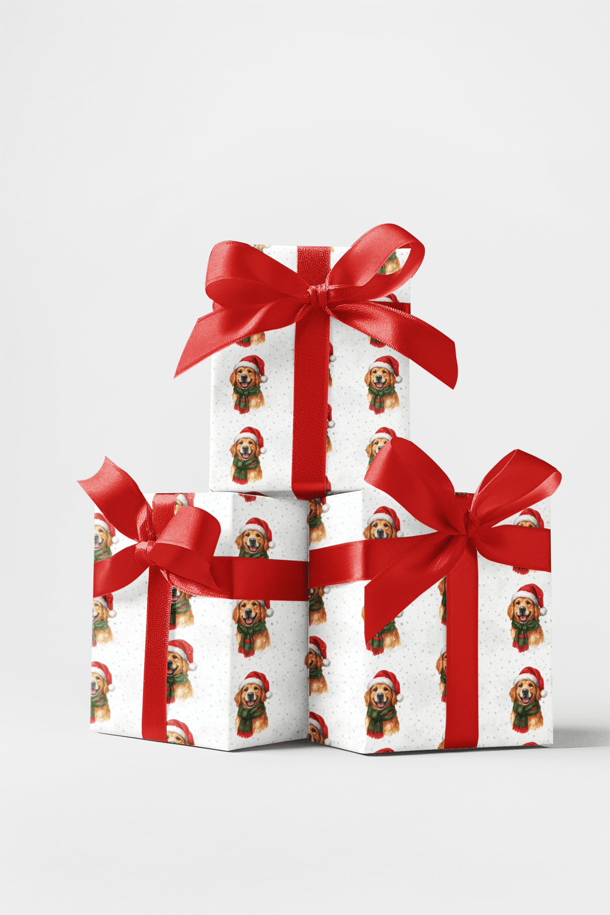 Golden Cheer Hounds - London Penny Gift Wrap