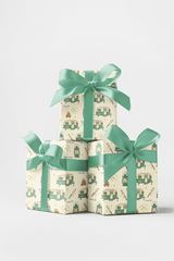 Camping Under Stars - London Penny Gift Wrap