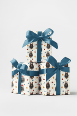 Santa’s Little Spaniel - London Penny Gift Wrap