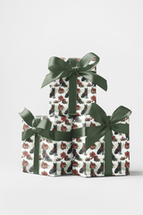 Luxury Holiday Gift Boxes (Cane Corso) Wrapping Paper - London Penny Gift Wrap