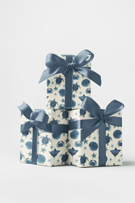 Sea Creature Symphony - London Penny Gift Wrap