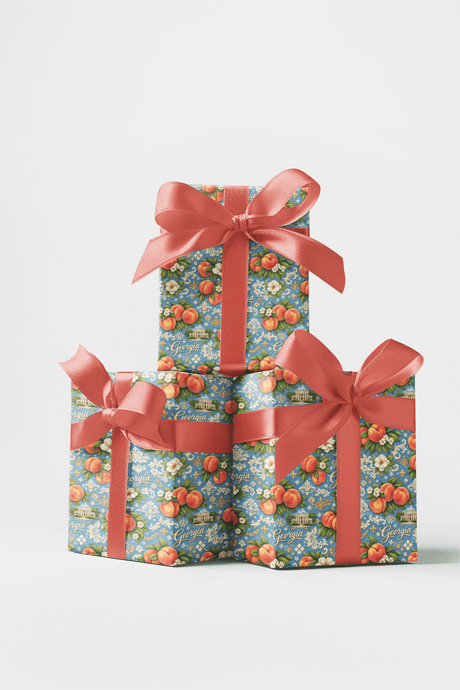 Georgia Peach State Classic - London Penny Gift Wrap