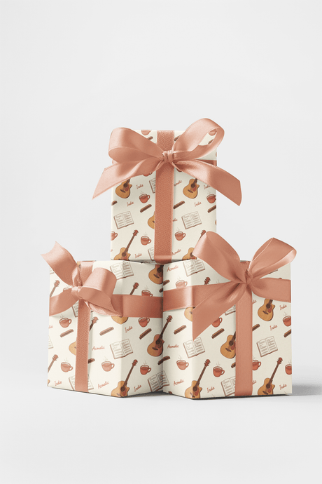 Music Room: Acoustic - London Penny Gift Wrap