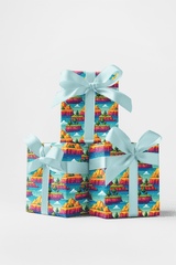 Pixel Kingdom Quest Wrapping Paper - London Penny Gift Wrap