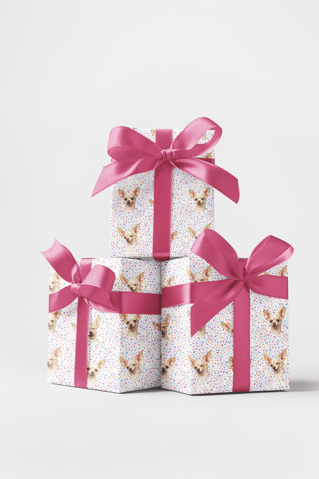 Chihuahua Confetti - London Penny Gift Wrap