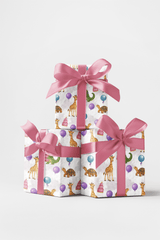 Safari Birthday Celebration - London Penny Gift Wrap