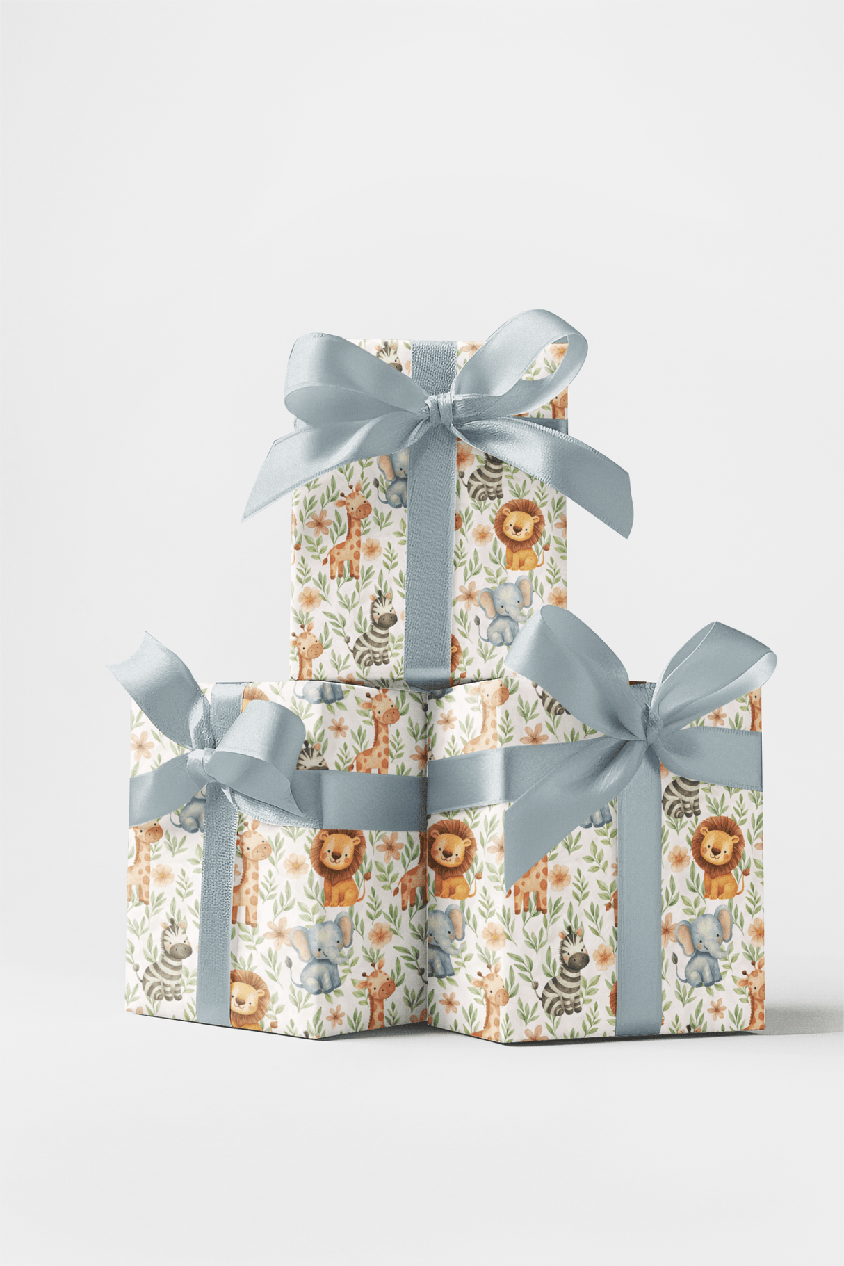 Safari friends - London Penny Gift Wrap