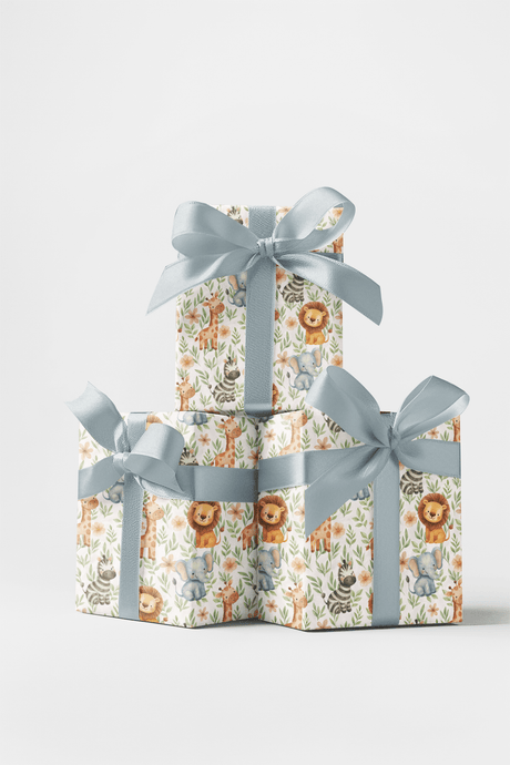 Safari friends - London Penny Gift Wrap