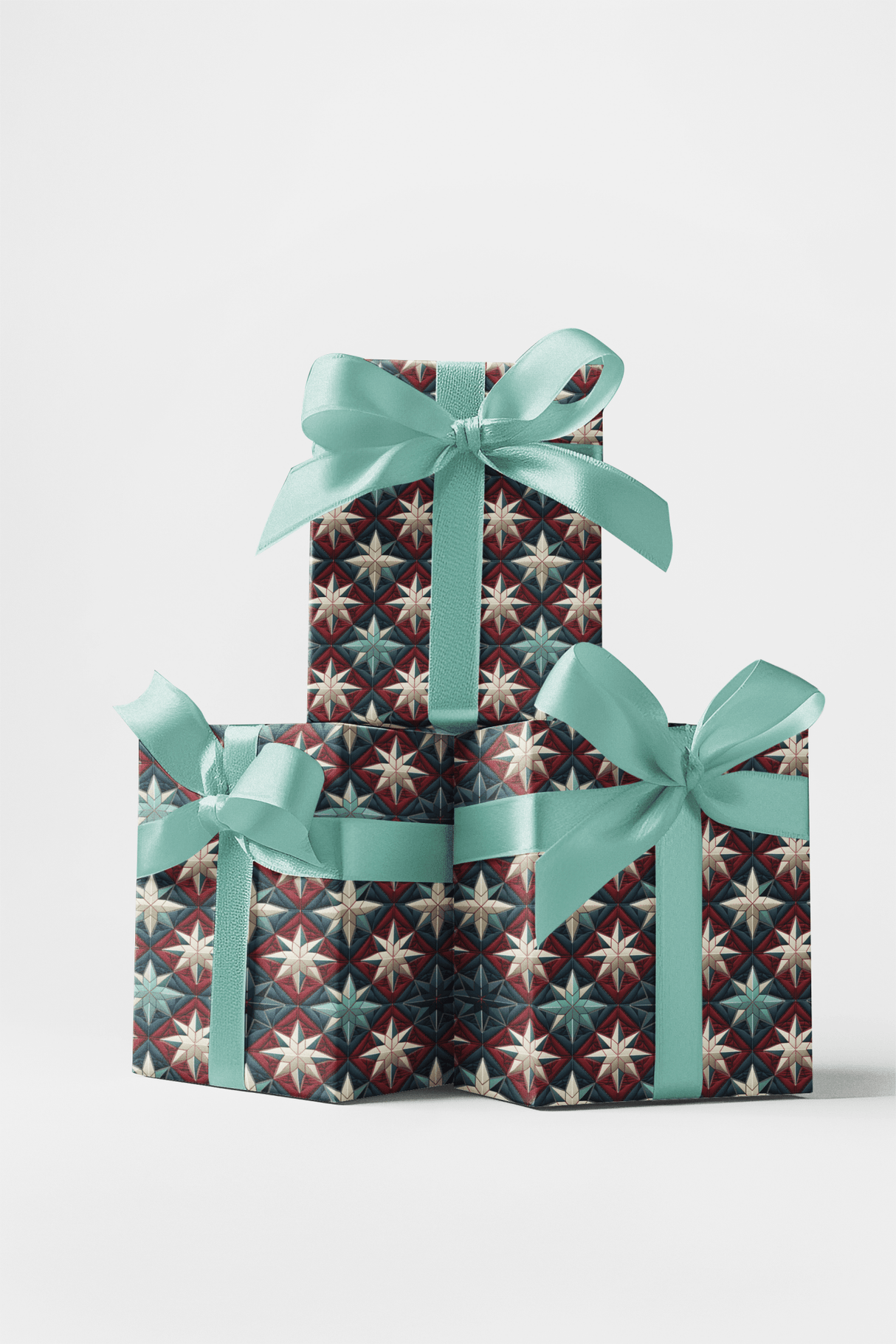 Patriotic Patchwork - London Penny Gift Wrap