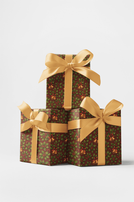 Holiday Bell Choir - London Penny Gift Wrap