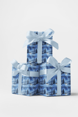 Silent Snowfall - London Penny Gift Wrap